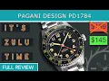Pagani Design PD1784 Full REVIEW spirit Zulu time Homage