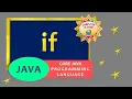 if statement in JAVA learn CORE JAVA in 30 days 5k