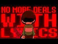Download Lagu No More Deals with Lyrics (Cover) - Undertale : No More Deals