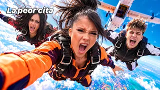 LA PEOR CITA | SALTO EN PARACAIDAS en PRIMERA CITA con Mi EX y Su Nueva Novia