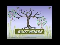 English Vocabulary Building - Root Words