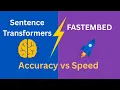 Sentence Transformers vs FastEmbed Which Embedding Library Should You Use