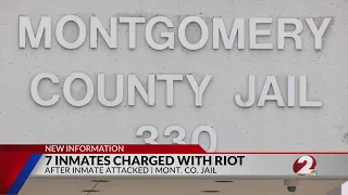 7 inmates charged with riot