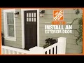How to Install an Exterior Door The Home Depot