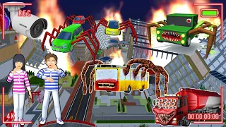 PASUKAN CAR EATER terekam CCTV Yuta Mio. #dramasakuraschoolsimulator  