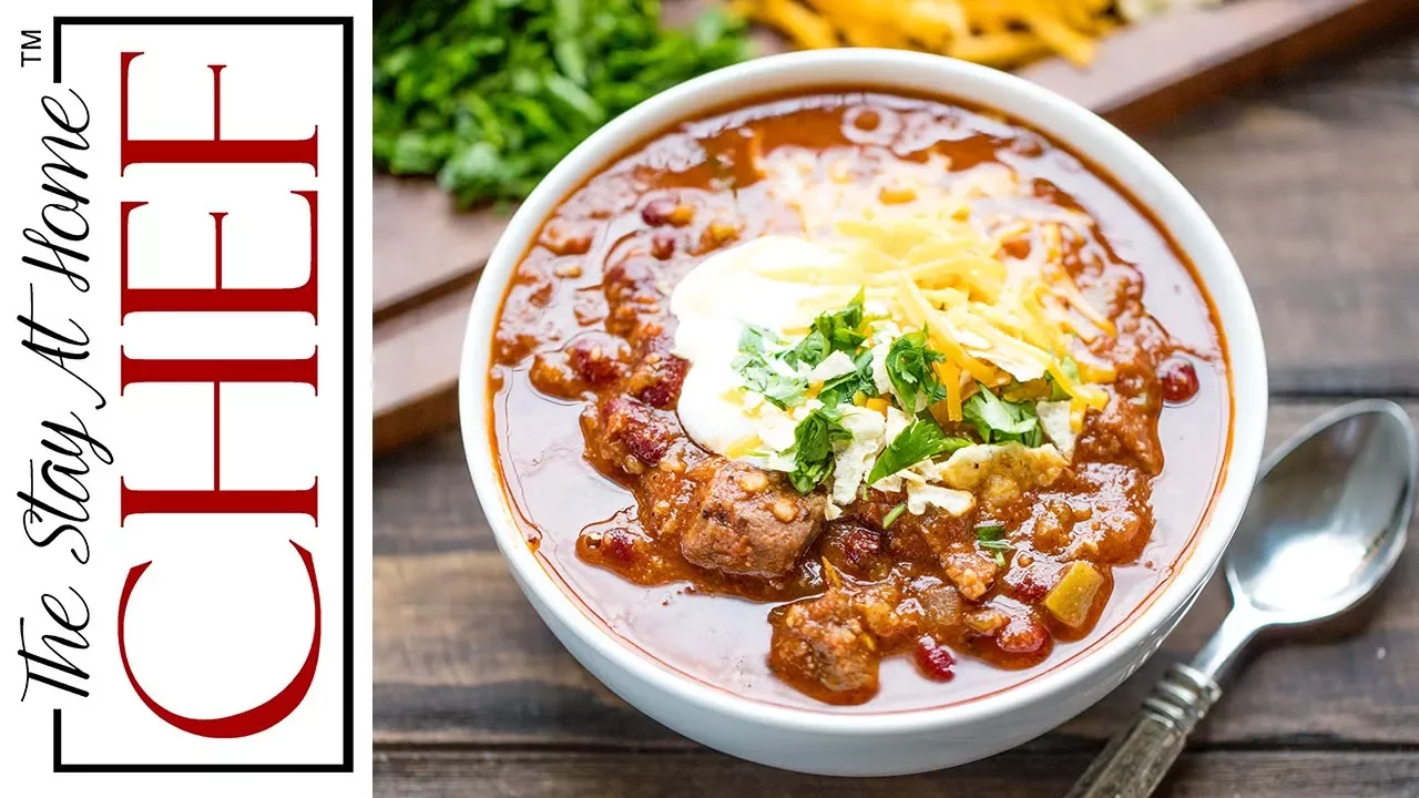 How to Make Instant Pot Chili   The Stay At Home Chef