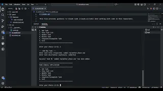 Hackathon 2 Phase l Todo In Memory Python Console App
