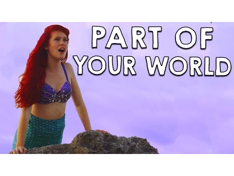 Download MP3 Ariel in Real Life - Part of Your World | Disney's Little Mermaid