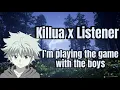 Killua x Listener Sitting on you re gamer boyfriend s lap not that spicy