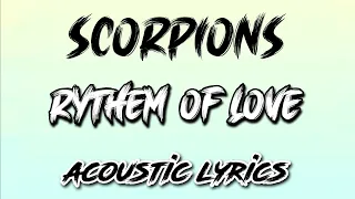 Download Scorpions Rhythm of Love acoustic (lyrics) (Best Audio) MP3