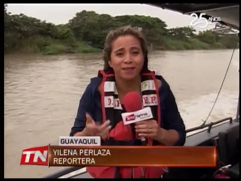 Continúan búsqueda de joven desaparecido en Río Daule
