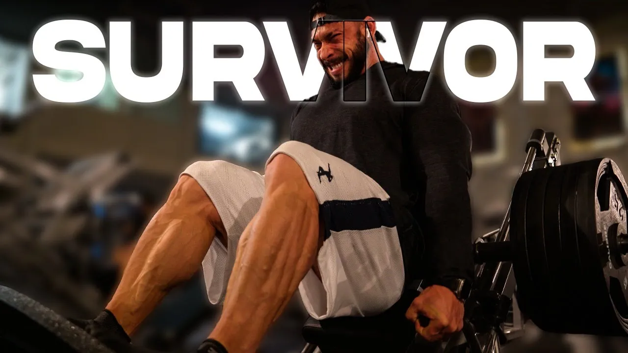 LEG DAY: MODO SOBREVIVÊNCIA! 4 SEMANAS para o Mr. OLYMPIA!  (ENGLISH SUBTITLES)