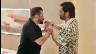 MS DHONI Birthday Celebration with Salman Khan 2024