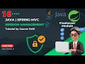 Spring C project session management of freelancer module Java tutorial