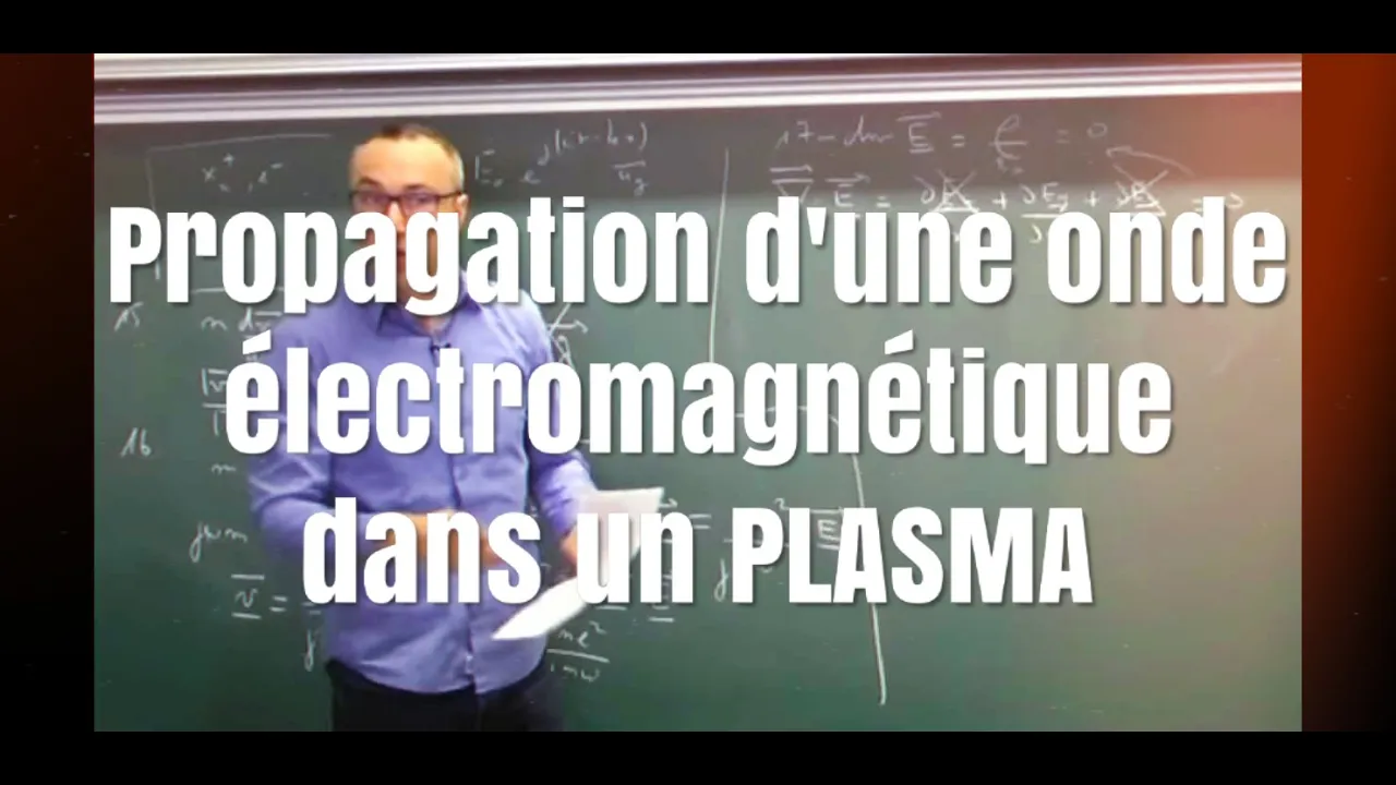 Propagation d'une onde électromagnétique dans un plasma-Mines Physique 1 2015-Toutes filières