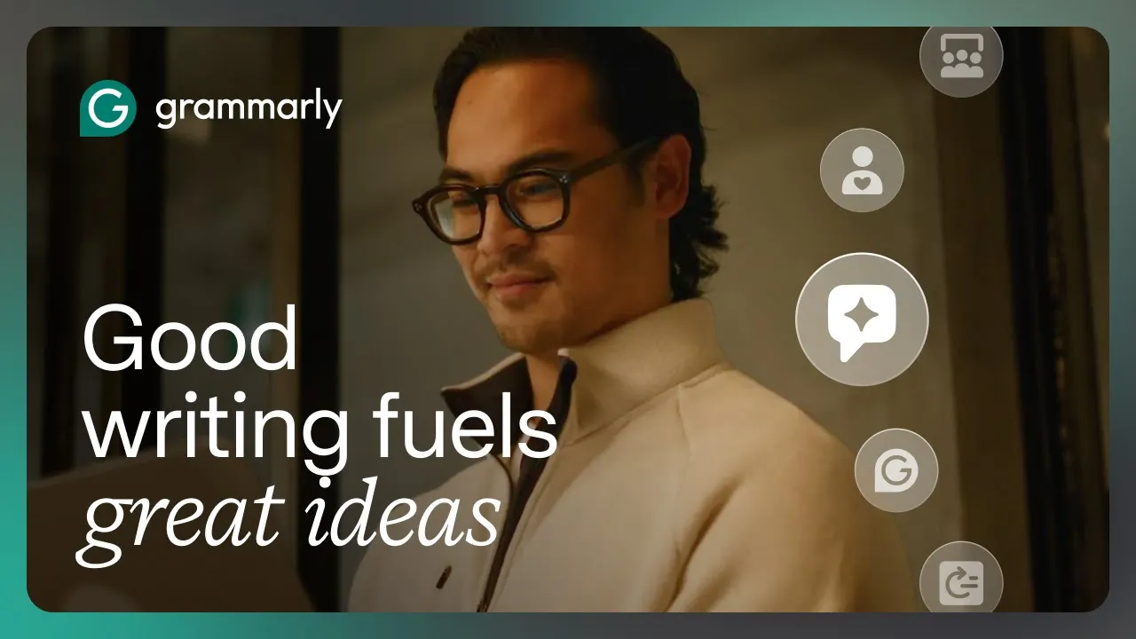 Grammarly — Grammarly — AI Writing Assistant (YouTube video ad)