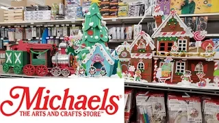 MICHAELS ARTS AND CRAFTS CHRISTMAS 2019 SNEAK PEAK 4K SHOP WITH ME