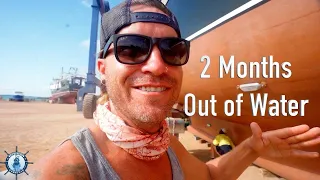 Poking BIG Holes in the Sailboat on SPLASH DAY! 💦 Expedition Drenched S2 Ep 27