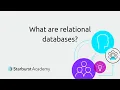 What are relational databases Starburst Academy