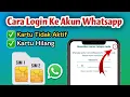 Download Lagu Terbaru Cara Login kembali ke akun whatsapp nomor tidak aktif | Kartu hilang Lakukan sekarang