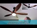 52 inch Ceiling Fan with Remote Control Review - Ensenior