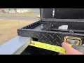 Easy way to install tool box on a silverado
