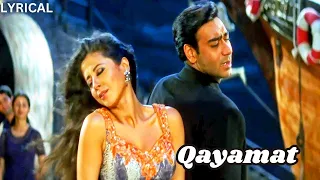 Qayamat Qayamat Lyrical Deewane Ajay Devgn Urmila Sukhwinder Singh Alka Yagnik Hindi Hits 