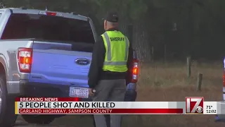5 people shot and killed in Sampson County
