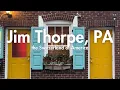 a day in the SWITZERLAND of AMERICA JIM THORPE PA shopping walking eating 2024
