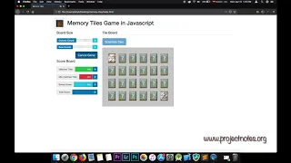 Memory Game In Javascript ProjectNotes