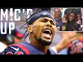 Simone Biles Reaction at the biggest game of Jonathan Owens Career Mic d Up
