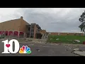 Storms blow the roof off Loudon High School students get a day off