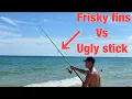 SURF FISHING ROD goes over 100 YARDS Easily