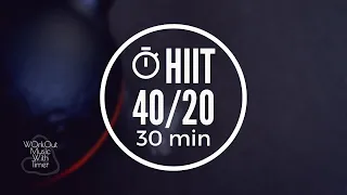 Interval Timer With Music 40 sec rounds 20 sec rest Mix 101