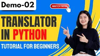 Python FullStack Demo 02 Translator in Python Python Tutorial for Beginners
