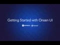 Hybrid app tutorial Getting started with Onsen UI 2 framework