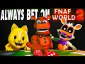 FNAF WORLD 2 IRL FREDDY S PIZZERIA