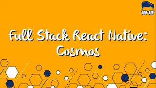 Learn React Native Cosmos pt 8 Learn React Native API Learn React Native API 2022