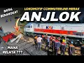Download Lagu LANGSIR \u0026 ANJLOK ❗Lokomotif Commuterline Merak hari Ini Anjlok, Commuterline Merak batal berdinas ?  MP3