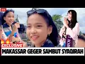 Lagu Viral! Ribuan Warga Sambut Kedatangan Syaqirah Sidrap di Bandara Sultan Hasanuddin