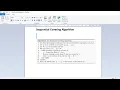 Sequential Covering Algorithm