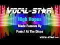Download Lagu Panic! At The Disco - High Hopes (Karaoke Version) with Lyrics HD Vocal-Star Karaoke