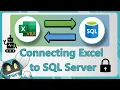 VBA Connecting Excel to SQL Server