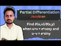 Find u v x y Jacobian Partial Differentiation Step-by-Step