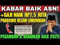 Download Lagu RESMI‼ Tunjangan Pesangon \u0026 Kenaikan Gaji ASN 2025: Bayar Sekali IDR 7,5 Juta oleh Prabowo