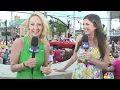 Apple Blossom Festival Lauryn Ricketts is back on air with Amelia Draper NBC4 Washington