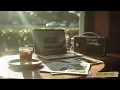 Download Lagu 📚 A Slow Morning by the Lake | Mellow Coffee Shop Jazz \u0026 Calm Air