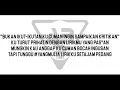 Im Hafidz - Yang Mulia (Lyric)