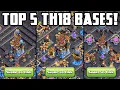 Top 5 Best Town Hall 18 Bases for 1-Star Defenses With TH18 Base Links Clash of Clans