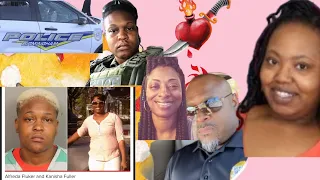 Det Alfreda Fluker in Love Triangle shot rival Kanisha Fuller Tameka Triplett fight son at school